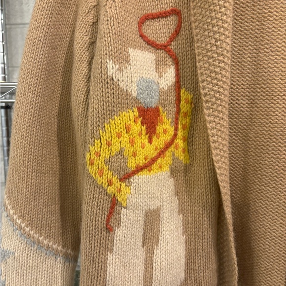 THE GREAT. The Cowboy Lodge Cardigan (RARE) size 2 - Picture 2 of 6